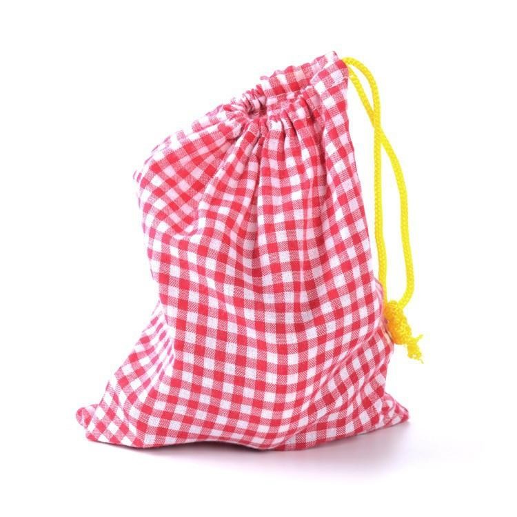 Wooden 3D Geometric Solids with Sensory Drawstring Bag - Vue 8