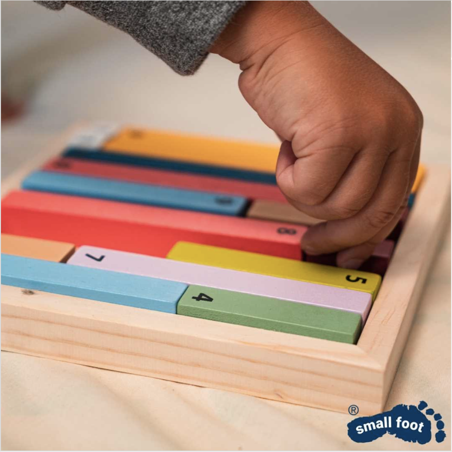 Montessori Wooden Maths Calculation Number Rods - Vue 2