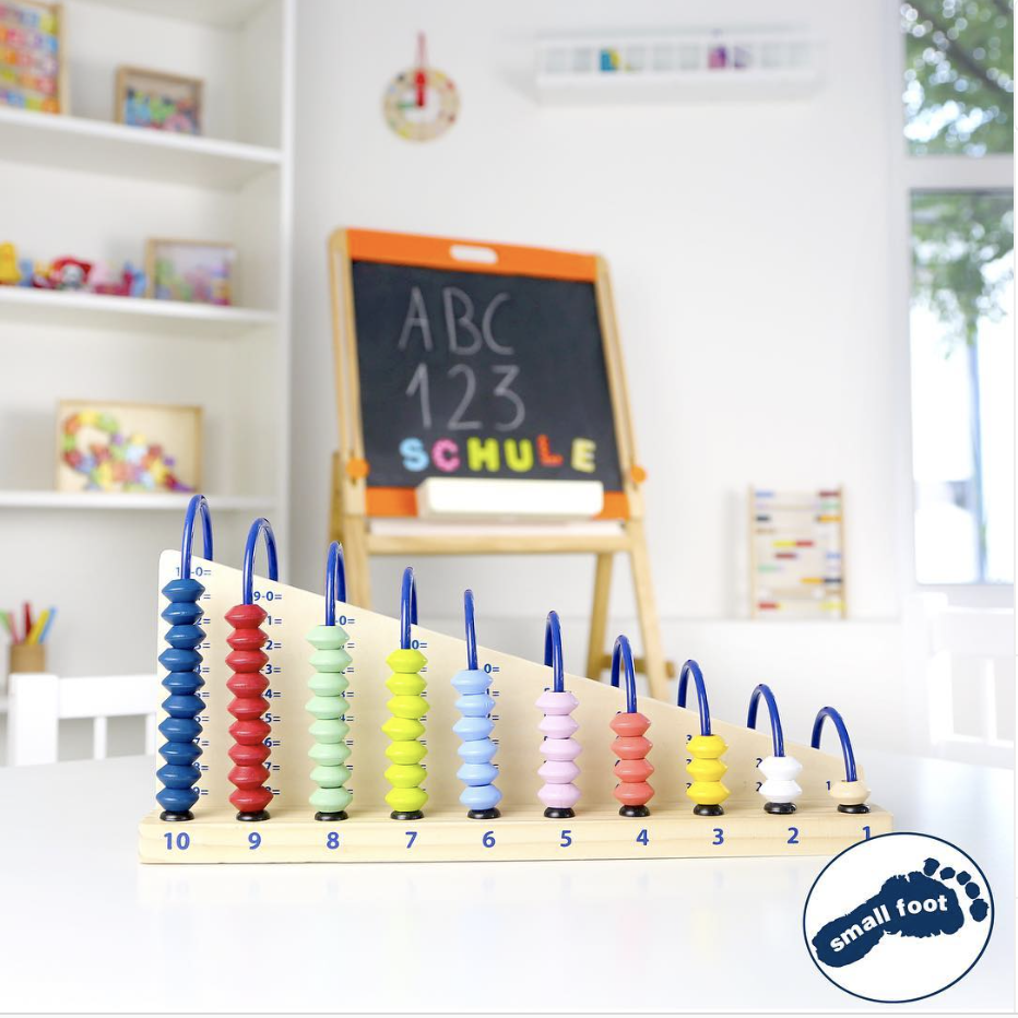 Wooden Horizontal Abacus - Addition & Subtraction - Vue 2