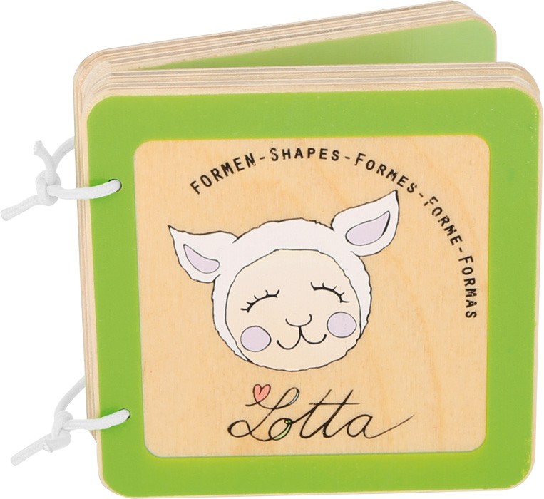 Livre bois bebe - Les formes