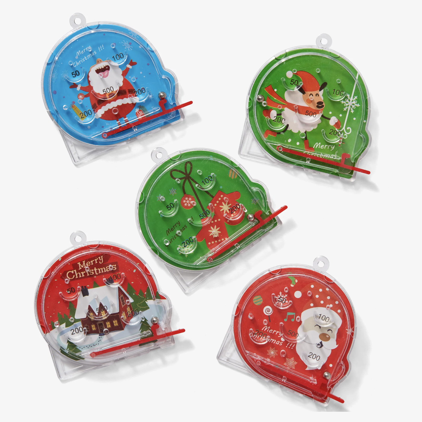 Mini Christmas Pinball Flipper Game
