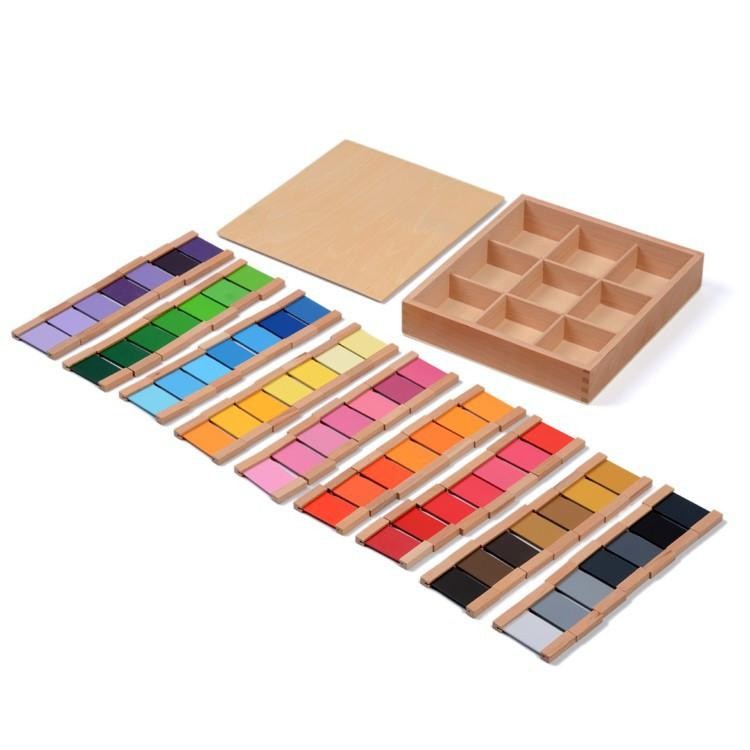 Montessori Colour Tablets Box - 63 Shades Chromatic Set - Vue 5
