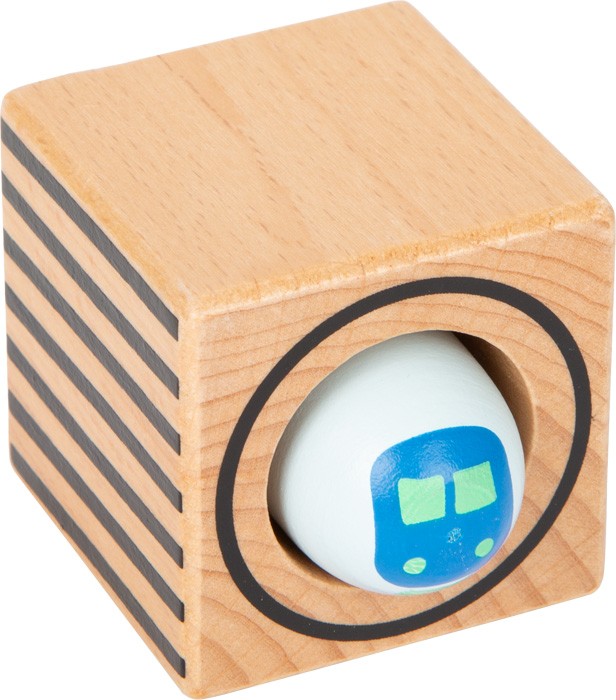 Colourful World Sensory Wooden Building Blocks - 50 Pieces - Vue 5