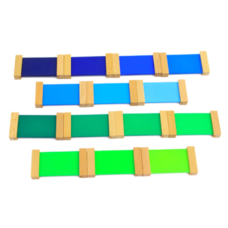 Montessori Colour Tablets Box - 63 Shades Chromatic Set - Vue 13