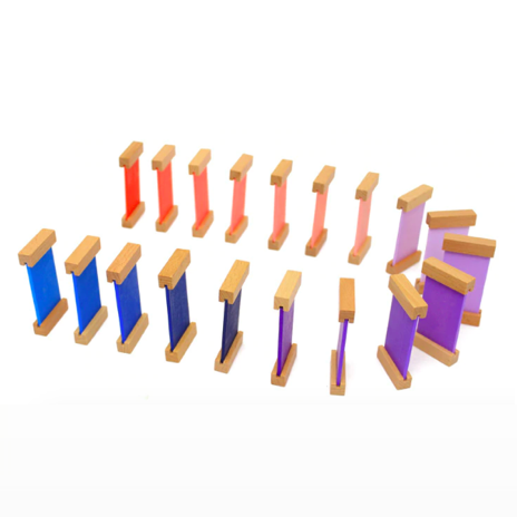 Montessori Colour Tablets Box - 63 Shades Chromatic Set - Vue 14