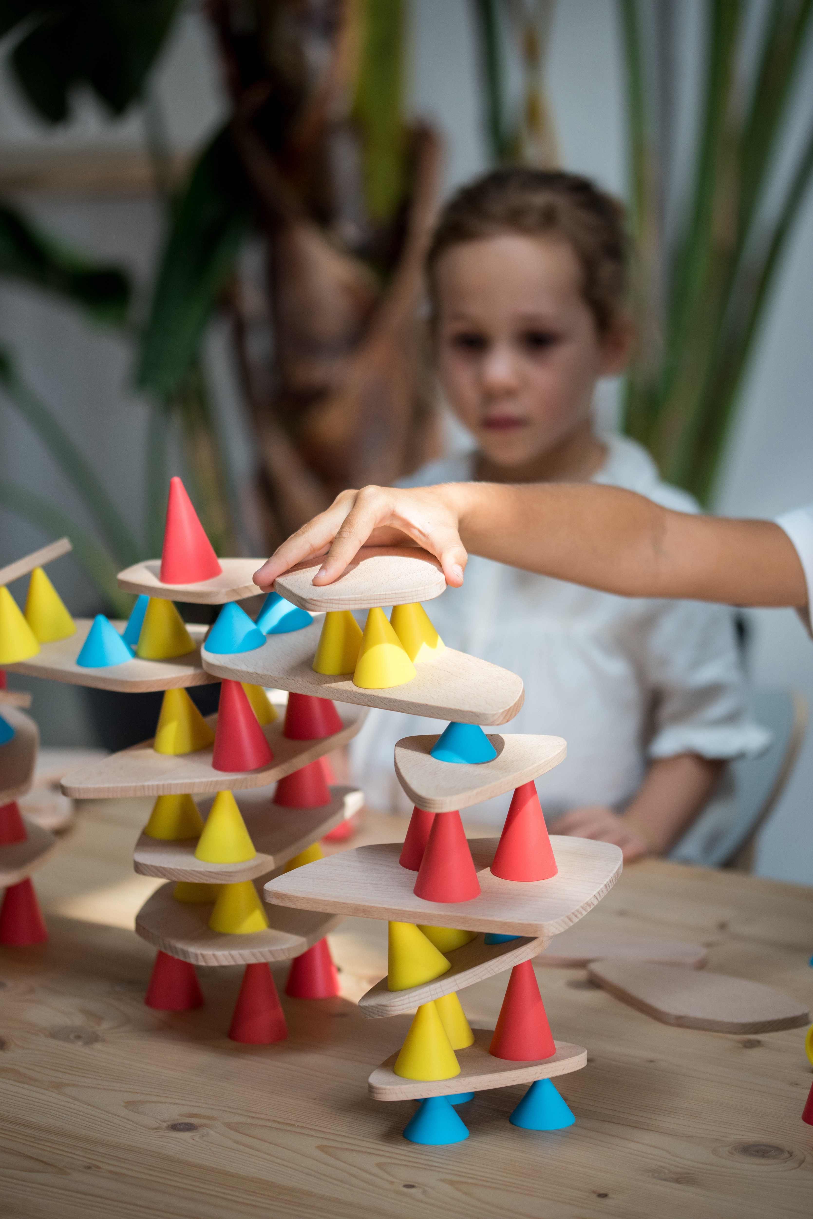Piks Oppi Creative Balance & Silicone Cone Construction Set - Vue 10