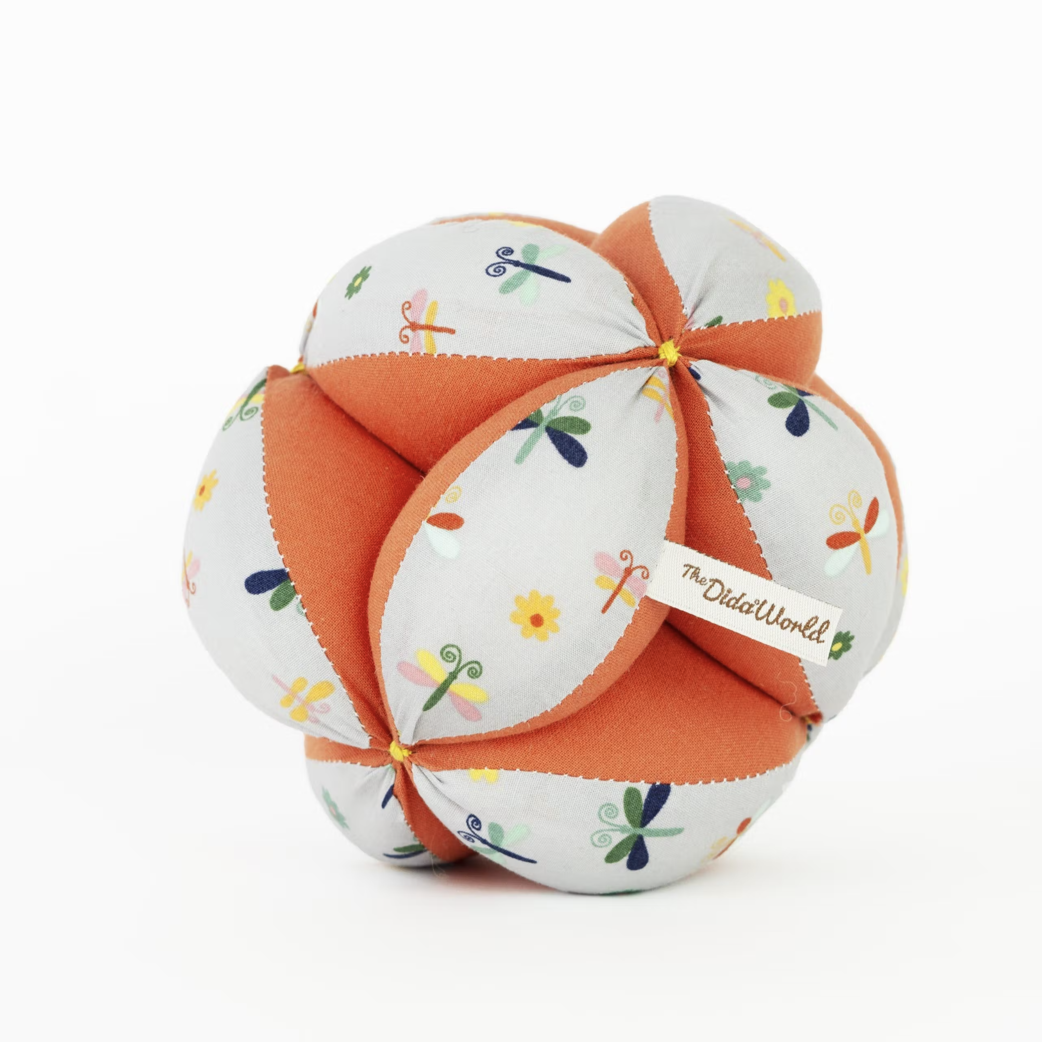 Montessori Grasping Ball with Gentle Inner Chime Bell - Vue 10