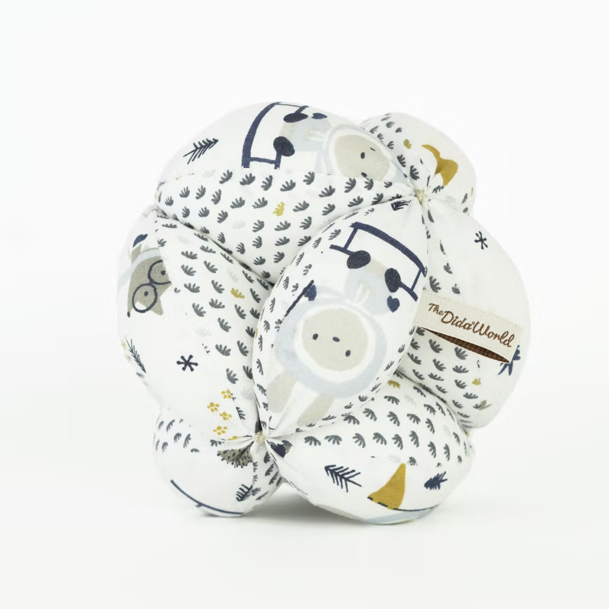 Montessori Grasping Ball with Gentle Inner Chime Bell - Vue 14
