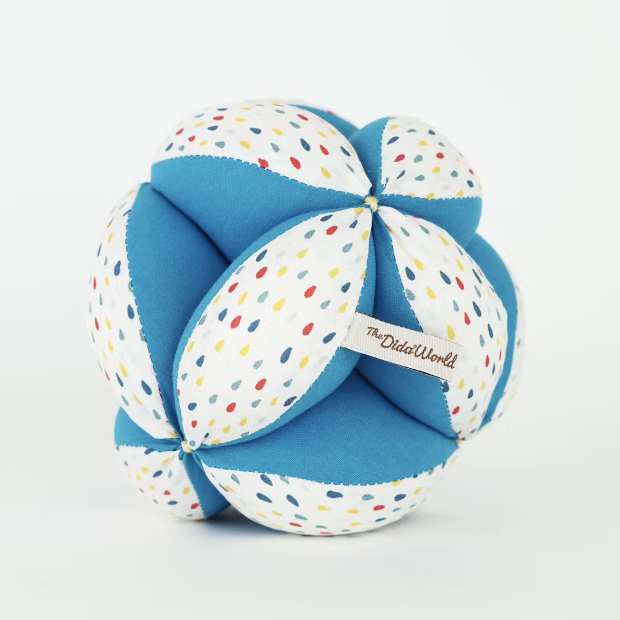 Montessori Grasping Ball with Gentle Inner Chime Bell - Vue 18