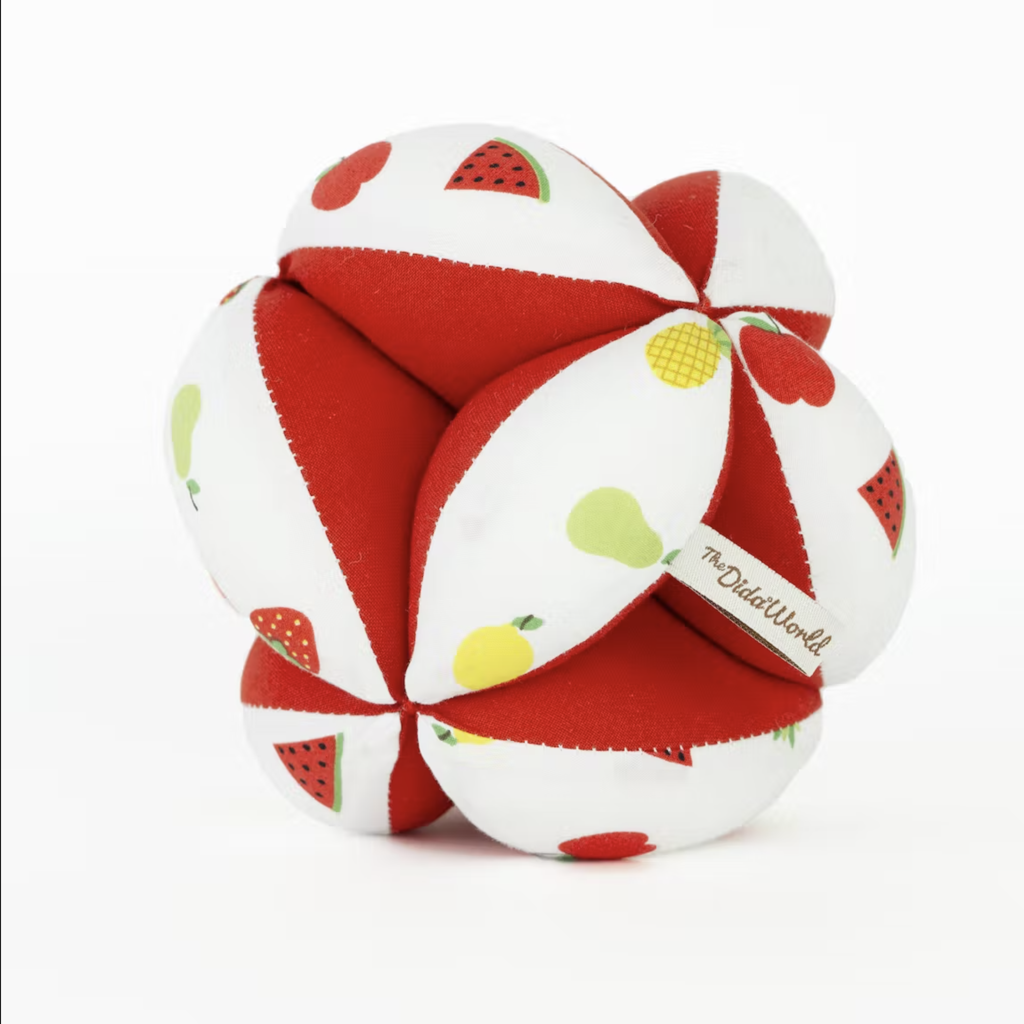 Montessori Grasping Ball with Gentle Inner Chime Bell - Vue 19