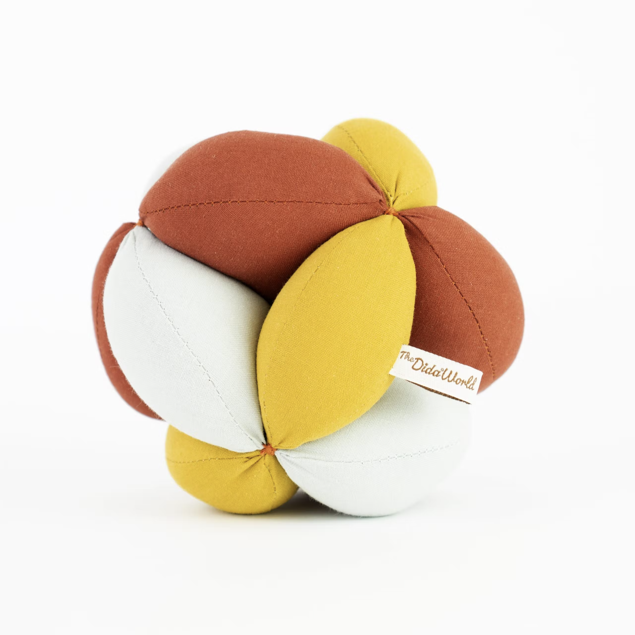 Montessori Grasping Ball with Gentle Inner Chime Bell - Vue 22