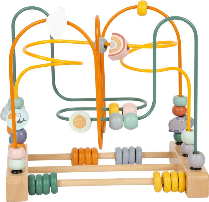 Safari Wooden Motor Skills Activity Bead Maze - Vue 5