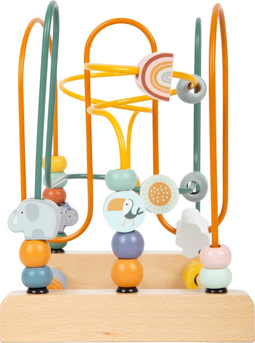 Safari Wooden Motor Skills Activity Bead Maze - Vue 6