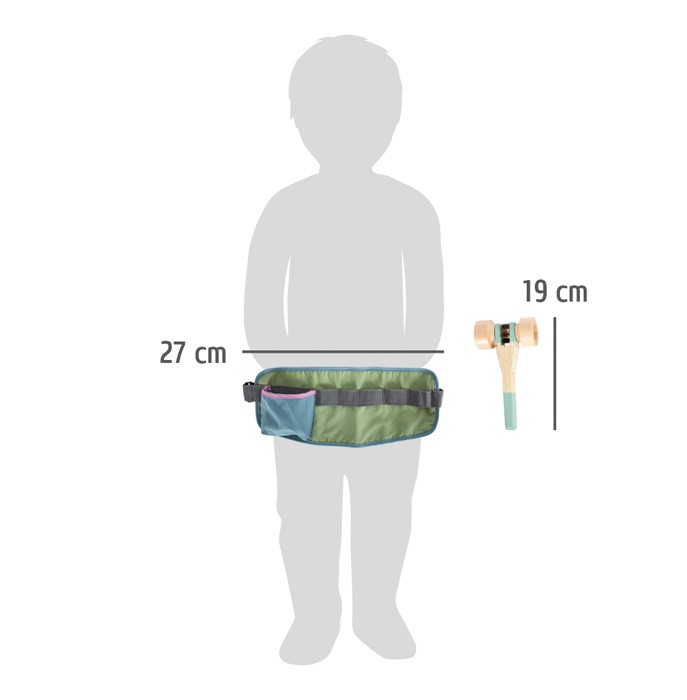 Children's Wooden Tool Belt with Handyman Tools - Vue 8