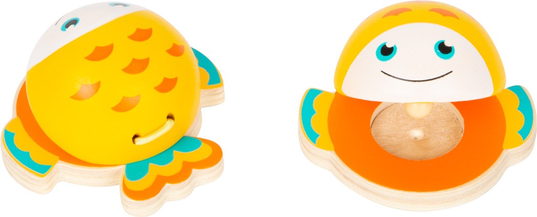 Children's Wooden Sea Animal Castanets - Vue 4