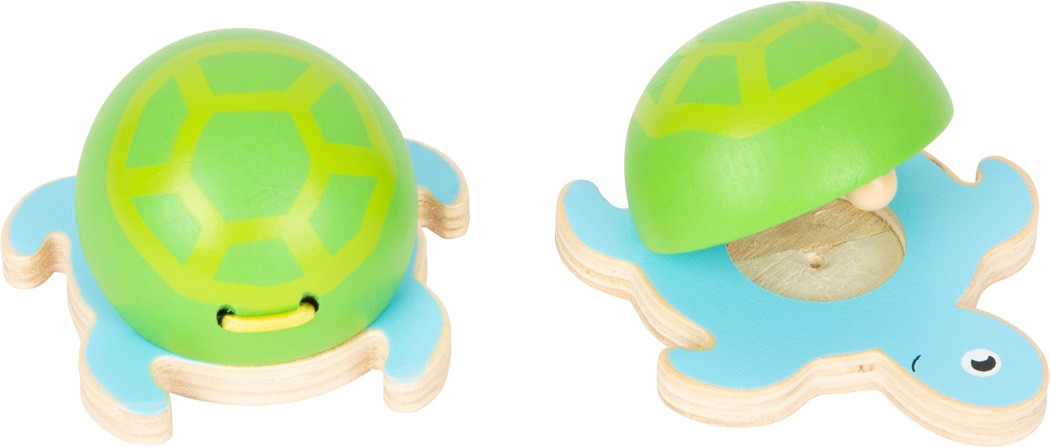Children's Wooden Sea Animal Castanets - Vue 6