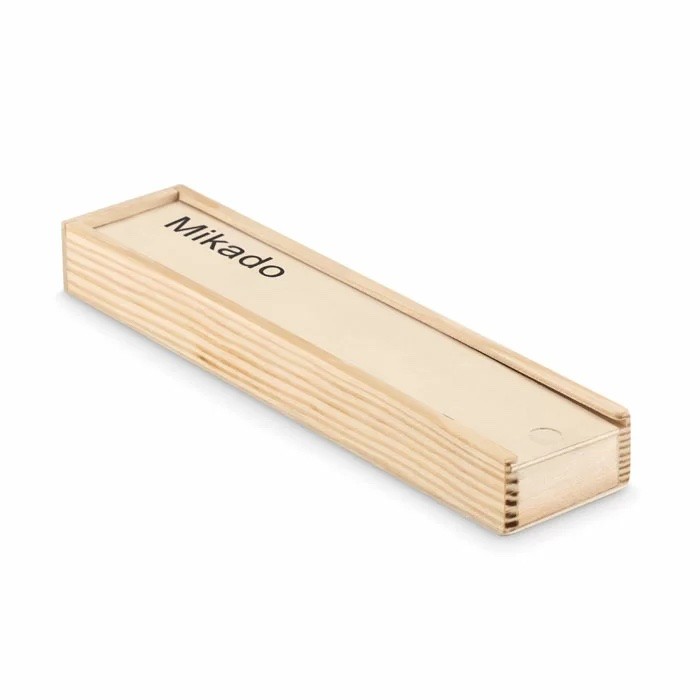 Classic Wooden Mikado Pick-Up Sticks Game - Vue 6