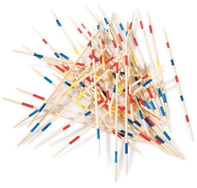 Classic Wooden Mikado Pick-Up Sticks Game - Vue 3