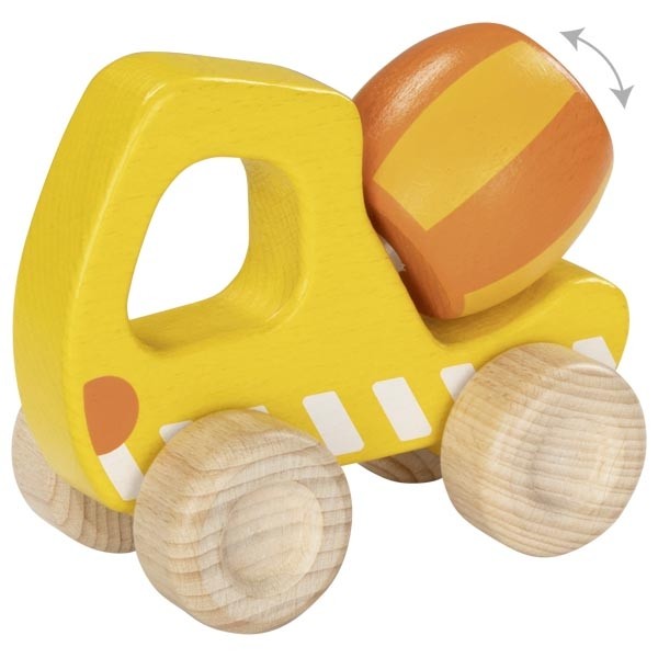 Wooden Cement Mixer Truck with Rotating Drum