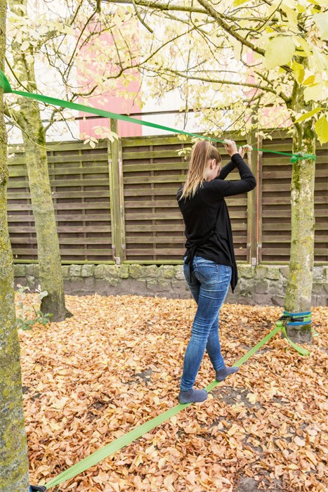 Children's Outdoor Slackline Balancing Balance Webbing - Vue 2
