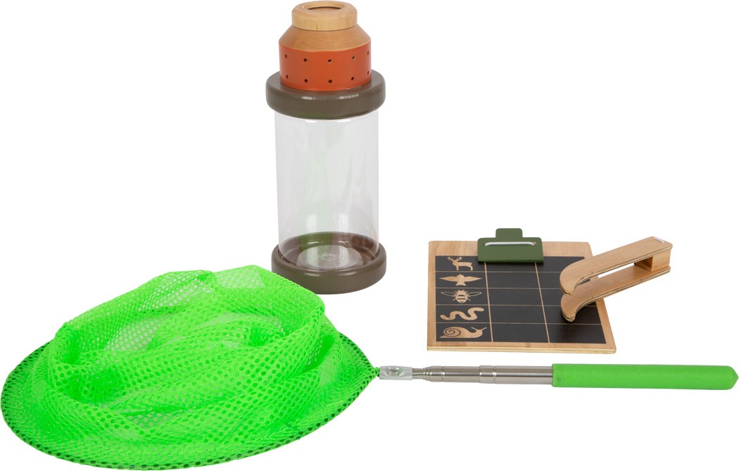 Outdoor Explorer Kit: Fishing Net, Magnifier Jar & Tongs - Vue 3