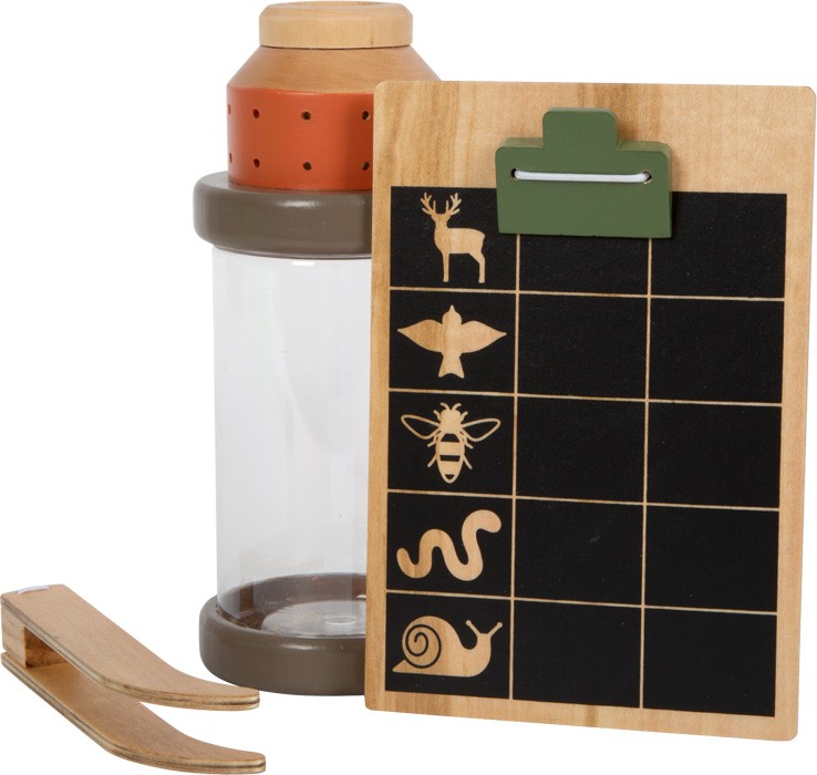 Outdoor Explorer Kit: Fishing Net, Magnifier Jar & Tongs - Vue 2