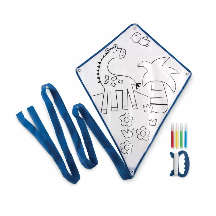 DIY Paint-Your-Own Flying Diamond Kite Kit