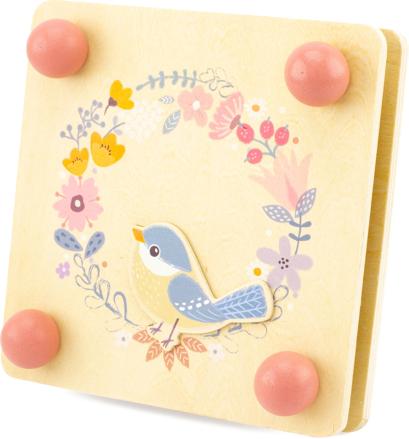 Wooden Songbird Flower Press Herbarium Kit