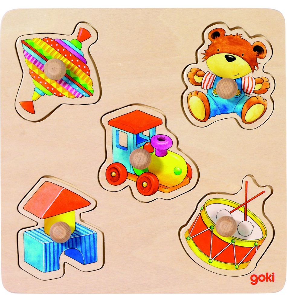5-Piece Wooden Knob Inset Puzzle - Vue 10