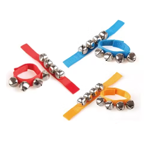 Baby Wrist & Ankle Bell Rattle - Montessori Strap Toy - Vue 3