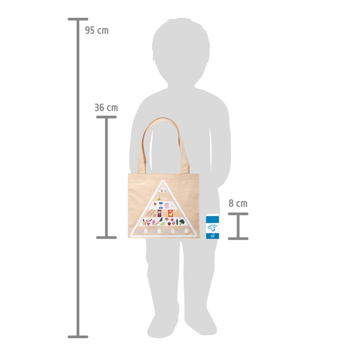 Wooden Market Grocery Bag with Play Food Essentials - Vue 14