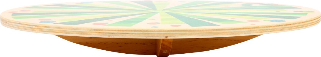 Natural Wooden Curved Wobble Balance Board - Vue 3