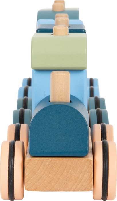 Polar Ice Floe Wooden Push-Along Train Toy - Vue 7