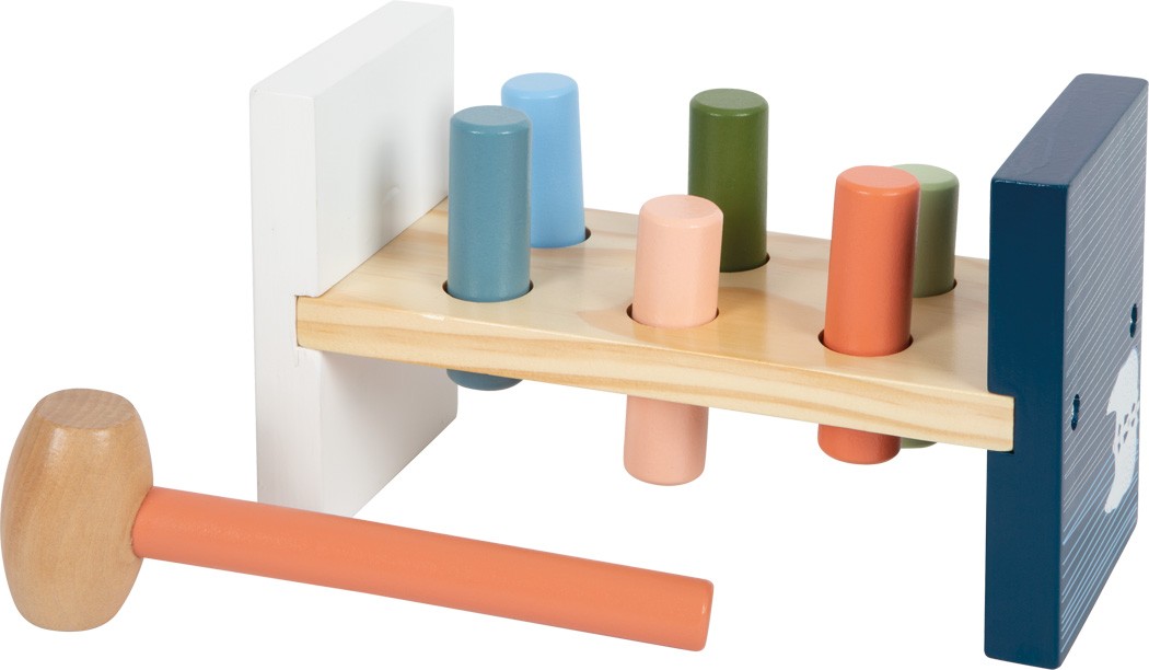 Arctic Ice Floe Wooden Hammer Bench Toy