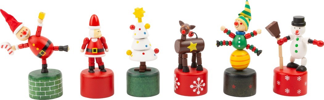 Christmas Wakouwa Dancing Wooden Puppet