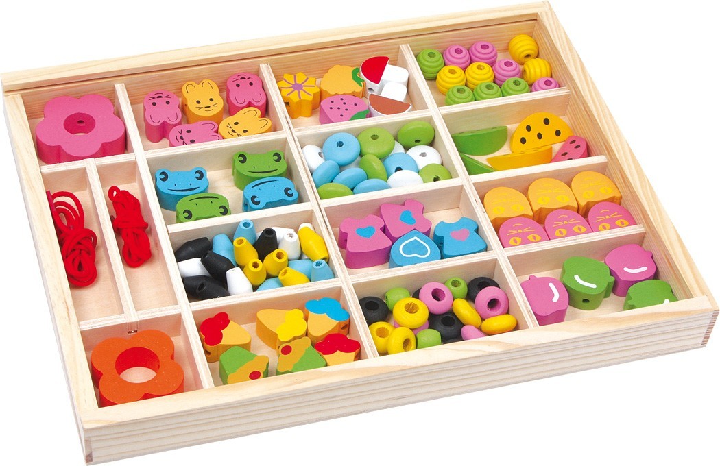 Wooden Bead Threading & Jewellery Making Set - Vue 2