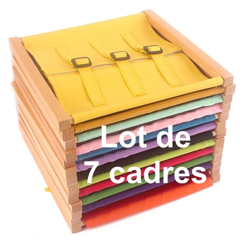 Montessori Dressing Frame - Vue 2