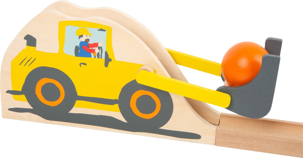 Construction Site Ball Track & Dumper Marble Run - Vue 5