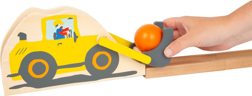 Construction Site Ball Track & Dumper Marble Run - Vue 6