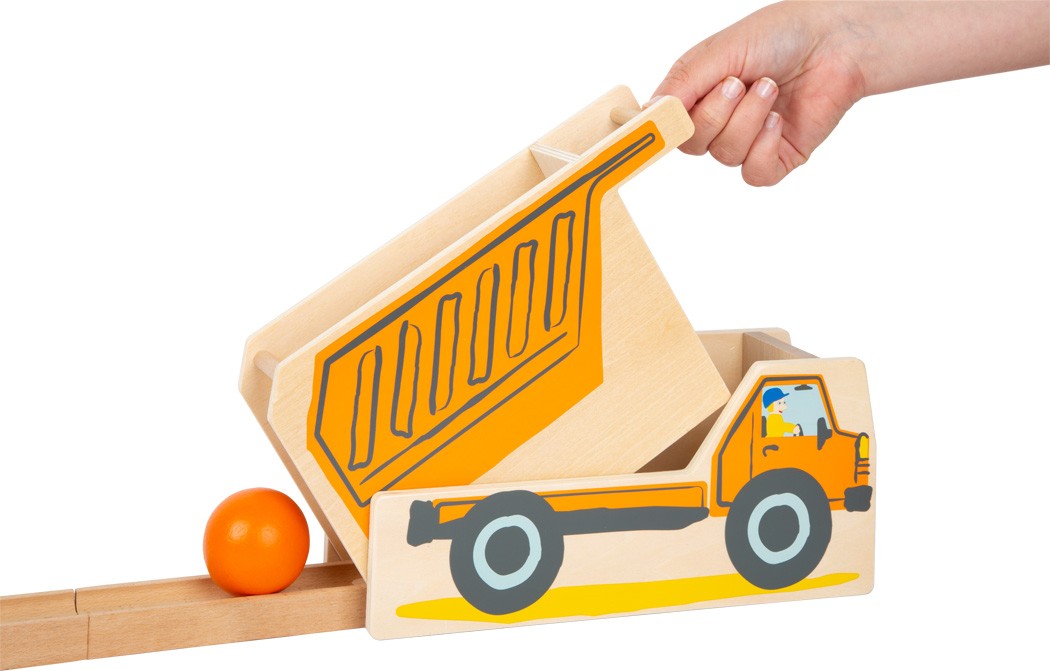 Construction Site Ball Track & Dumper Marble Run - Vue 4