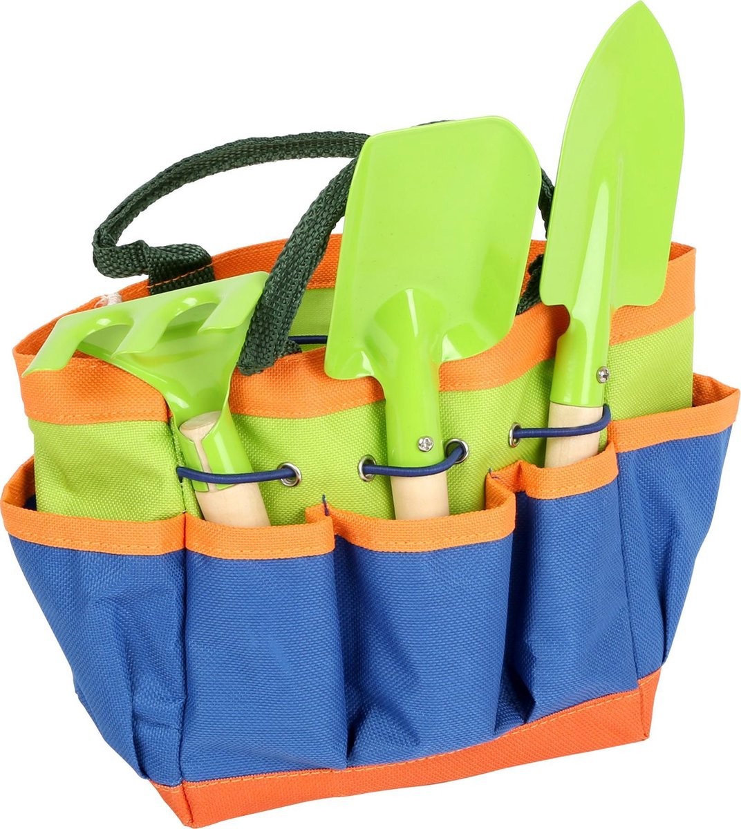 Children's Gardening Kit - 3 Tools & Carry Tote Bag - Vue 2