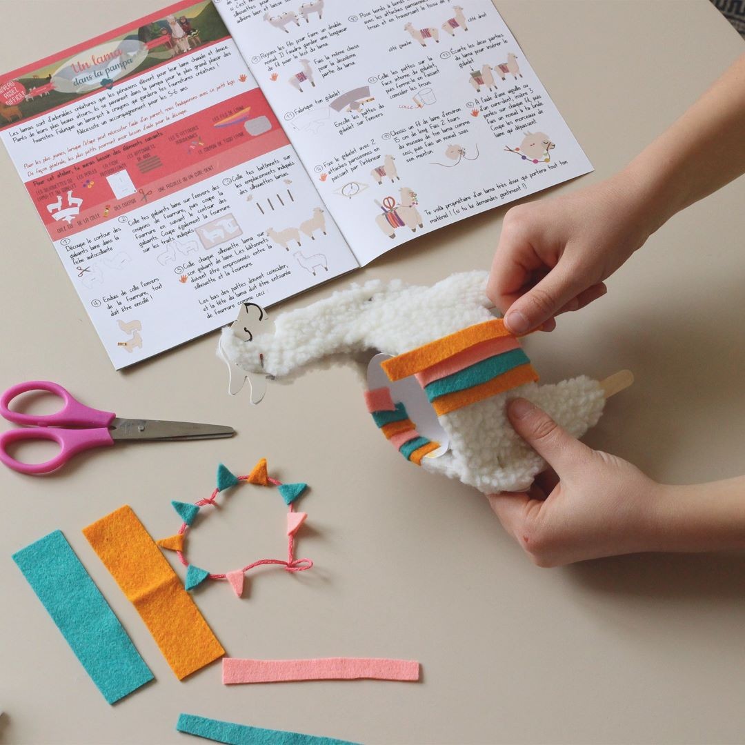 Ancient Peru Montessori Educational Culture Craft Kit - Vue 2