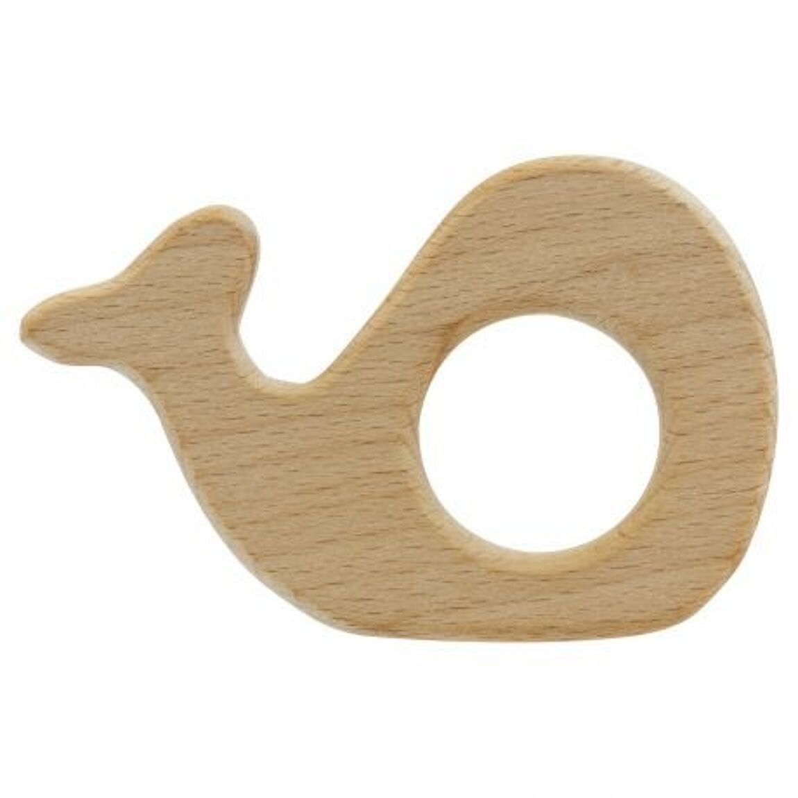 Beech Wood Animal Teething Ring - Vue 11