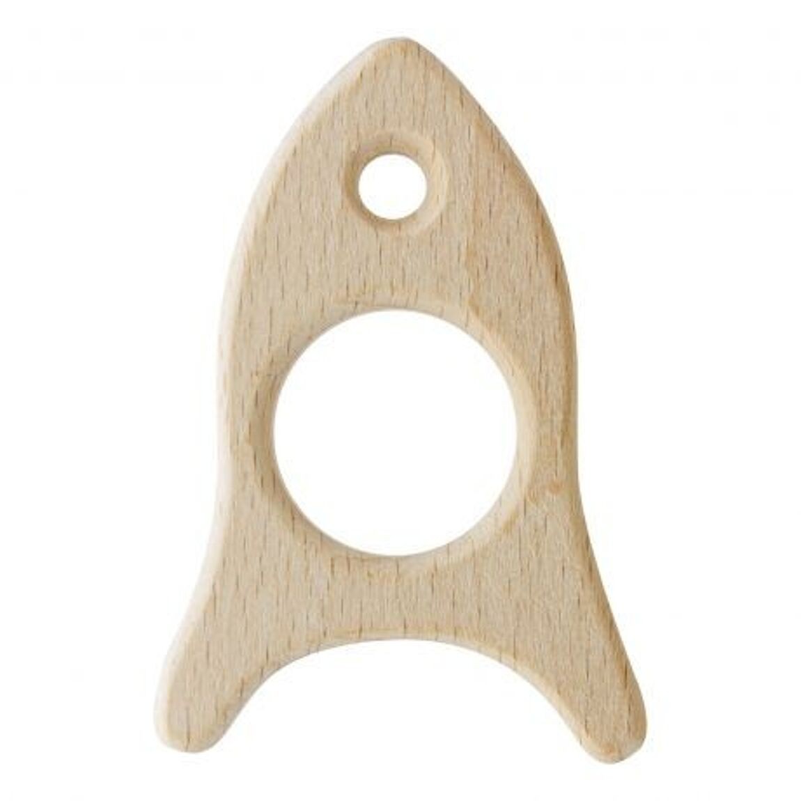 Beech Wood Animal Teething Ring - Vue 20