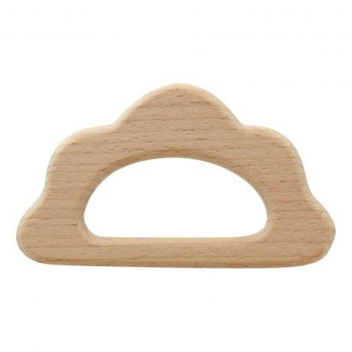 Beech Wood Animal Teething Ring - Vue 21
