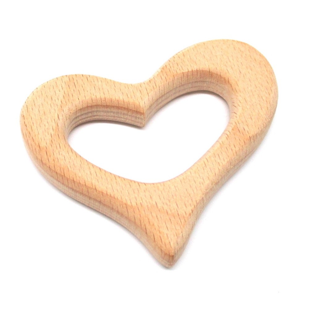 Beech Wood Animal Teething Ring - Vue 23