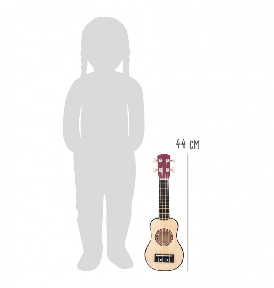 Children's Frog Wooden Toy Guitar - 63 cm - Vue 6