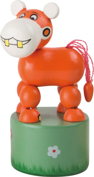 Savannah Animals Wakouwa Wooden Push Toy - Vue 7