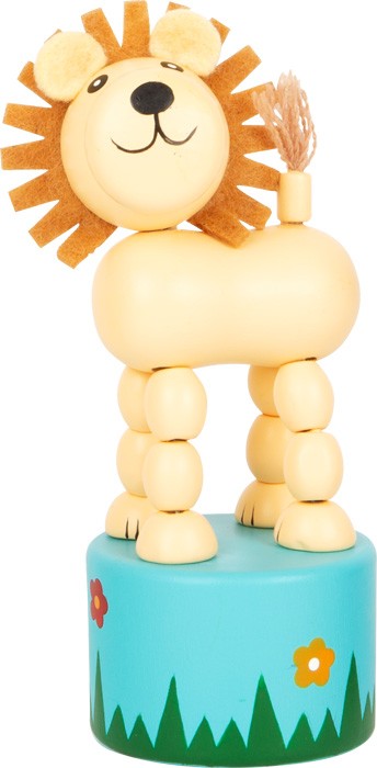 Savannah Animals Wakouwa Wooden Push Toy - Vue 11