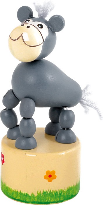 Savannah Animals Wakouwa Wooden Push Toy - Vue 12